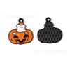 Halloween Artesanal Criativo Pingente de Gotejamento de Óleo DIY Fantasma Caveira Abóbora Pingente Corrente de Celular Acessórios de Chaveiro