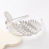 Nueva Diadema con Cabeza de Hoja Europea y Americana Corona Barroca Accesorios para el Cabello Popular Metal cosplay Salida de Fábrica