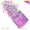 Cross-border Pearl Color Hexágono 1mm 12 Cor Nail Art Sequin Set Matte Pearlescent Nail Art Joias Drill Nail Sticker