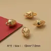 Pingente de Contas Espaçadoras de Liga com Semente de Lótus Acessórios de Lingote de Ouro Material para Pulseira DIY Feito à Mão Pingente de Pulseira de Botão de Lótus