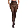 Nova Renda Floral Vintage Estrangulada Sexy e Elegante Feminina Meia-Calça Floral Microtule Acima do Joelho