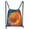 Equipo de Fútbol Baloncesto Paquete Mochila de Bolsillo Zapatillas de Entrenamiento Almacenamiento Gran Capacidad Estudiante Portátil Bolsa de Fútbol Almacenamiento para Estudiantes