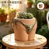 Vaso de flor divertido em formato humano com design criativo de biquíni, vaso de flor multifuncional para jardinagem, recipiente para plantas suculentas para casa