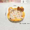 Platos y Cucharas de Juego de Comida para Gatos Simulación Adornos Creativos Hechos a Mano con Pegamento de Crema DIY Materiales de Pequeños Accesorios de Resina Venta al por Mayor