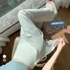 Pantalones de pierna ancha con empalme de encaje de dos piezas falsos para mujer, de verano, cintura alta, adelgazantes, de seda helada, casuales, de pierna recta