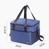 Nuevo bolso térmico para llevar directo de fábrica, bolsa de conservación del calor de papel de aluminio engrosado, bolsa grande para coche para frío/hielo, bolsa de picnic