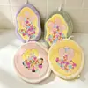 Toallas de Mano Culturales y Creativas Personalizadas, Felpa de Coral, Absorbentes, Lindas Toallas de Mano Colgantes para Niños para Baño y Guardería, Toallas de Mano de Exportación