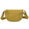 2026 Nueva Bolso Versátil de un Hombro Bolso Cruzado para el Trabajo Bolso de Tela de Nylon Simple y de Moda Bolso Tipo Dumpling para Viaje