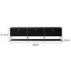 Móvel Modular Combinado Usm Armazenamento de Luxo Leve Aparador de Aço Inoxidável Armazenamento Gabinete de TV Gabinete de Sapatos Estilo Ins Armário Lateral de Armazenamento
