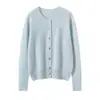 Súper Sanación~ Cárdigan de Punto 100% Cachemir Puro Consinee para Mujer, Disponible en Múltiples Colores, Adecuado para Usar en Capas o Solo como una Chaqueta Suéter