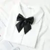 Pajarita JK Color Puro Raíz de Pluma Estilo Preppy Femenino Traje de Marinero Estudiante Lazo Estilo Japonés Camisa de Uniforme Traje de Licenciatura
