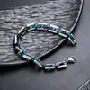 Pulsera de Acero de Titanio para Hombre, Popular en Europa y América Transfronteriza, Joyería de Moda Hip-Hop con Personalidad, Accesorios de Alta Gama Versátiles y Modernos para Mujer