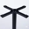 Pés de Mesa de Ferro Fundido Pés de Mesa de Jantar Pés de Suporte Base Cruzada Pés de Mesa de Ferro de Quatro Pernas Estrutura de Mesa de Café Suporte Metálico