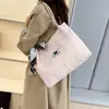 Bolso plisado casual para mujer 2025 Nuevo estilo coreano de gran capacidad con rayas, bandolera texturizada de moda, bolso pequeño fresco para mujer