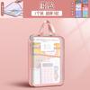 Bolsa de asignatura tridimensional bolsa transparente para documentos bolsa de malla para llevar bolsa para libros clasificación de asignaturas bolsa para exámenes bolsa para guardar exámenes bolsa para tutoriales