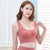 Ropa interior de belleza deportiva sin costuras a prueba de golpes con espalda descubierta, sin aros de acero, sujetador de realce, malla de secado rápido, yoga, deportes, envoltura de pecho para mujer, transfronterizo