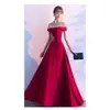 Vestido de Noche para Novia, Vestido para Brindar, Vestido de Homecoming de Primavera 2026 Color Borgoña, Vestido de Boda Petite, Vestido para Mujer