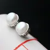 Joyería de Plata Nafuge al por Mayor Pendientes de Plata de Ley 925 Incrustados con Perla Natural Pendientes Retro de Plata Tailandesa para Mujer