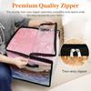 Nueva Bolsa de Almacenamiento para Edredones de Gran Capacidad para el Hogar con Doble Cremallera Transparente, Impermeable y a Prueba de Humedad, Organizador de Ropa, Bolsa para Polvo de Edredones