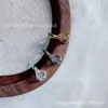 Colgante de Plata de Ley 925 con Clip Incrustado con Circonita, Jade, Ágata y Calcedonia Accesorios, Una Pieza al por Mayor