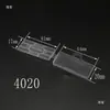 Plástico 3010 Marco de Identificación de Señal para Cables y Alambres Transparente Etiqueta de Identificación con Caja para Etiquetas