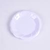 Plato Grande de Fuego Sagrado Artificial de 8 cm Plato Blanco Disco Platillo Modelo DIY Casa de Muñecas Escena Supermercado Adornos Decorativos