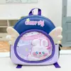 Mochila de Lentejuelas Arena Movediza para Niños y Niñas, Linda Mochila Escolar para Bebés de Guardería con Alas de Conejito, Nueva Mochila Infantil
