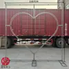 Marco de Fondo de Arco de Celosía en Forma de Corazón Decoración Arreglo Parque Estructura para Trepar Exterior Hierro Forjado Fotografía Boda Accesorios Adornos