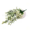 Popular 69 Galhos Eucalipto Artificial Narciso Orquídea Decoração Externa para Casa Trepadeira Pendurada na Parede Flor Artificial Trepadeira Decoração de Natal