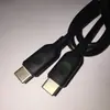 Cabo de carregamento rápido de cabeça dupla PD tipo-c para tipo-c cabo de dados macho para macho para notebook 13 carregamento USB-C
