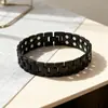 Popular Metal Transfronterizo Europeo y Americano Imán de Cobre Rojo Antiguo Pulsera Retro Fila Ancha Desmontable Pulsera de Pareja