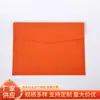 Bolsa de Documentos Simples de Couro com Tampa Flip-top Bolsa para Armazenamento de Documentos de Escritório com Fecho Magnético Bolsa para Arquivo de Contratos