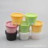 Frasco de creme fosco transparente preto e branco 50g garrafa de filme de lama garrafa de cera de carro garrafa de creme de filme de cabelo garrafa de creme 50ml garrafa de plástico de óleo de unha