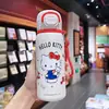 Taza Térmica de Acero Inoxidable para Doble Bebida con Dibujos, Vacío, Taza Infantil con Popote, Stitch Taza para Doble Bebida, Mickey Taza de Agua para Estudiante