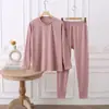Serie Camelia190g Pantalones Individuales para Mujer con Aceite Esencial de Camelia, Pantalones Largos de Primavera y Otoño, Antibacterianos y Cálidos