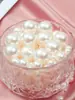 Materiales DIY de Perlas Perlas Decorativas Blanco Roto de Agujero Recto Cuentas en Hilo Accesorios para Joyería Perla de Imitación ABS Hecha a Mano Perlas Sueltas