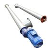 Transportador Helicoidal Tubular em U Horizontal Máquina Transportadora Helicoidal de Lodo Transportador Tubular de Aço Inoxidável