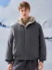 Chamarra de plumas Enbu para hombre, nueva colección de invierno, retro y elegante, engrosada para abrigar, chamarra de plumas casual y versátil