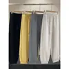 ¡Un par para el invierno! Pantalones gruesos de forro polar de coral, 750 g, con puños elásticos, pierna ancha, casual, joggers, versátiles, nuevos 2026