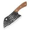 Faca de Cozinha Forjada à Mão Yangjiang para Uso Doméstico, Faca Afiada de Aço Inoxidável para Fatiar, Faca para Cortar Carne, Atacado de Fábrica em Estoque