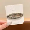 Presilha de Cabelo de Alto Padrão Coreana para Mulheres Presilha de Lã Estilo Retrô Outono Inverno Presilha para Franja Presilha Fofa de Coração Acessórios de Cabelo Adorno de Cabeça