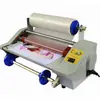 Una máquina plastificadora, cubierta autoadhesiva, álbum de fotos con plastificado en frío, pegatina de cristal, plastificado en caliente simple/doble, máquina plastificadora pequeña