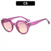 Estilo Europeo y Americano Retro Moda Callejera Versátiles Gafas de Sol Nuevas Para Exteriores Ciclismo Protección Solar Modernas Gafas de Sol Transfronterizas