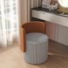 Luz de Lujo de Dormitorio Taburete de Maquillaje de Alta Gama Dormitorio Principal Taburete de Tocador Silla Simple con Respaldo Taburete para Tocador Silla de Maquillaje para el Hogar