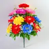 Simulação de Exibição de Tela Flor Personalizada Festival de Lírios d'Água 18 Cabeças Decoração de Evento Adereços para Filmagem de Cinema e Televisão Fabricante de Flores Artificiais Atacado