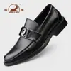 Sapatos Masculinos Gongyang 2026 Novo Couro Genuíno Formais de Negócios Casuais de Couro Sapatos para Noivo Estilo Masculino
