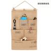 Bolsa de Almacenamiento para Dormitorio Lista para Usar Bolsa Colgante Tela de Algodón y Lino Bolsa de Almacenamiento Bolsa Colgante de Pared para Puerta Dropshipping