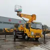 Suministro Directo de Fábrica de Vehículo de Trabajo Aéreo Autopropulsado de un Solo Cilindro de Carrocería Ancha 30.5 Jiangling Shunda y Vehículo de Plataforma Elevadora Aérea