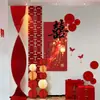 Decoración de Habitación de Boda, Decoración de Casa Nueva, Decoración de Pared de Fondo de Sofá de Sala de Estar del Novio, Set de Guirnaldas para Habitación de Novia de Boda