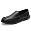 Sapatos de Enfermeiro para Homens, Solado Macio, Antiderrapante, Couro Genuíno, Respirável, Sapatos de Trabalho Confortáveis, Preto, Atacado, Dropshipping, Confortáveis e Respiráveis